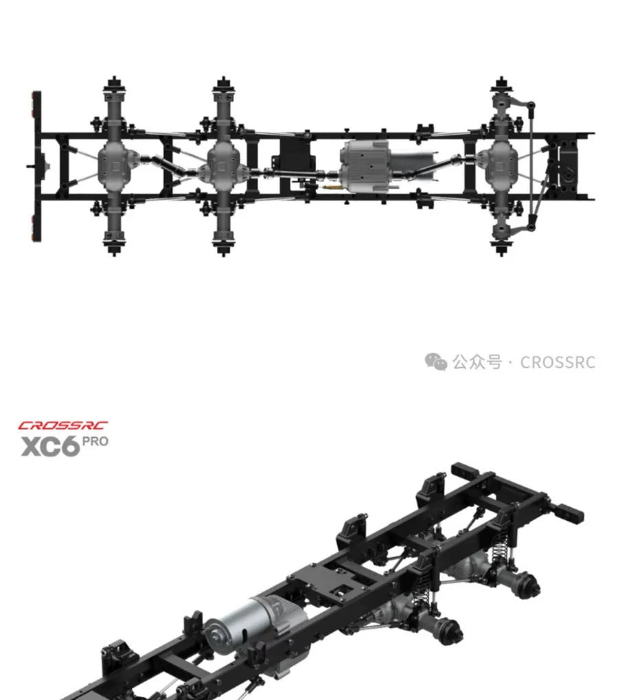 CROSSRC XC6 Pro 6X6 Rc Car RTR