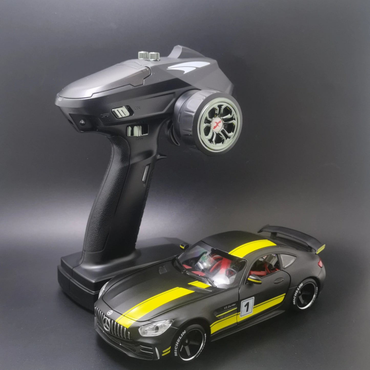 1/24 MINI D GTR Rwd Brushless Motor with Gyroscope Rc Drift Car RTR