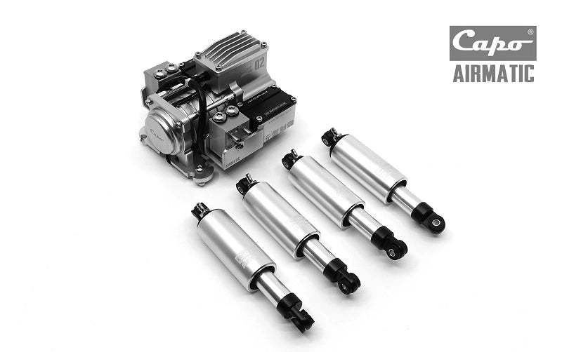 Capo Airmat Air Suspension Pneumatic Shock Absorber for Jkmax Jimney Samurai Rc Car CD158275AMTM