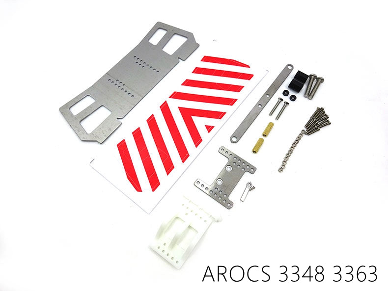 1/14 Tamiya ACTROS 1851 3363 AROCS 3348 Rc Tractor Front Bumper Tow Hook