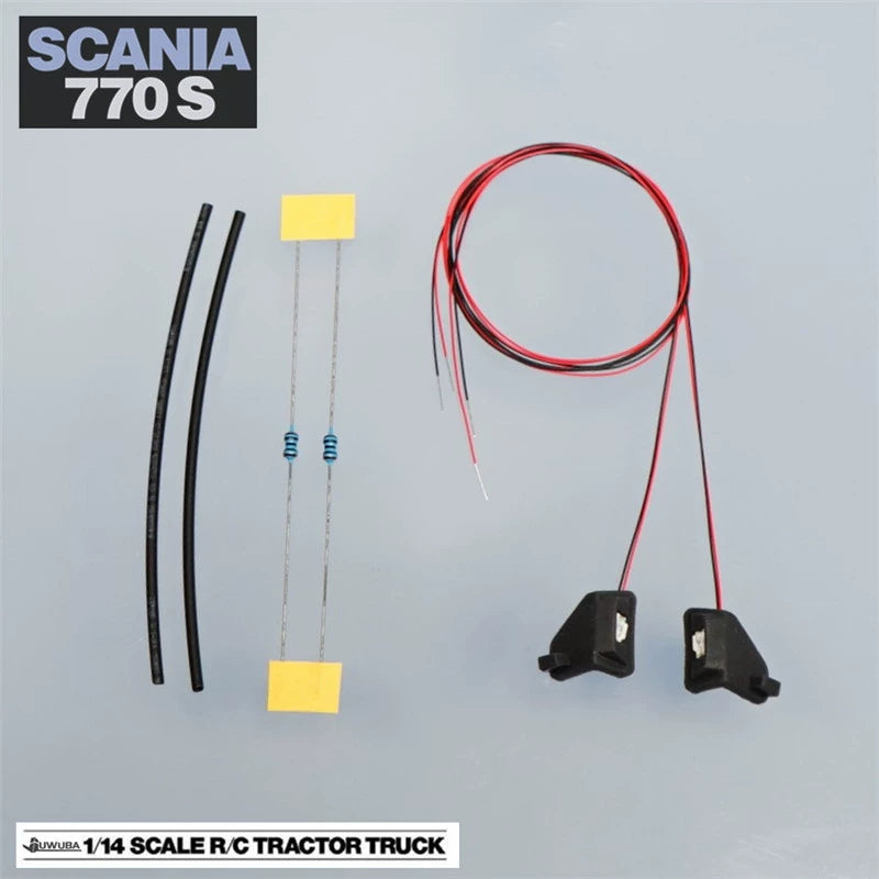 1/14 Tamiya Scania 770S 56368 56371 Rc Tractor Front Eyebrow Light BB2 KZB-02B