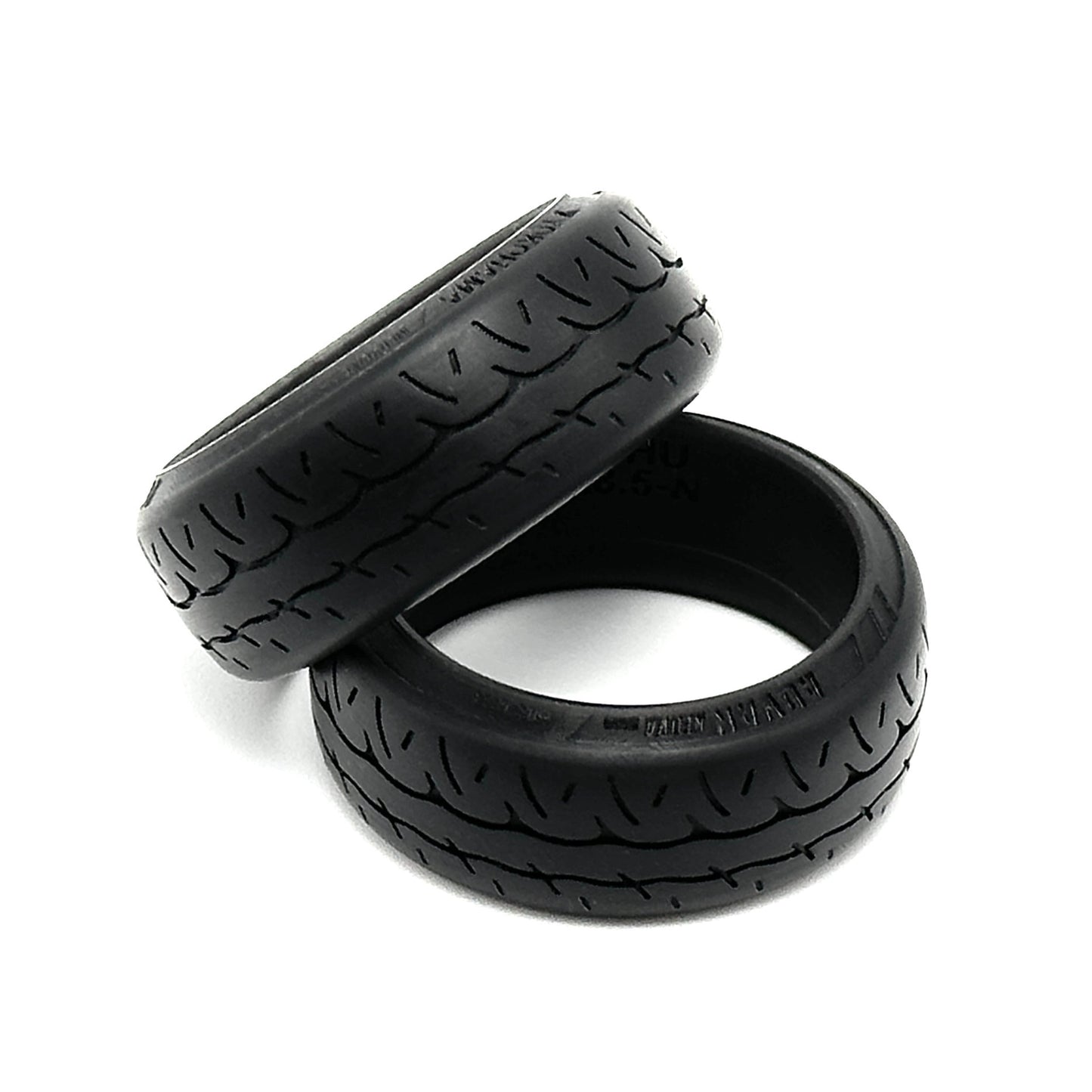 2Pcs 20mm22mm AD09 drift hard tire for 1/24 rc drift car