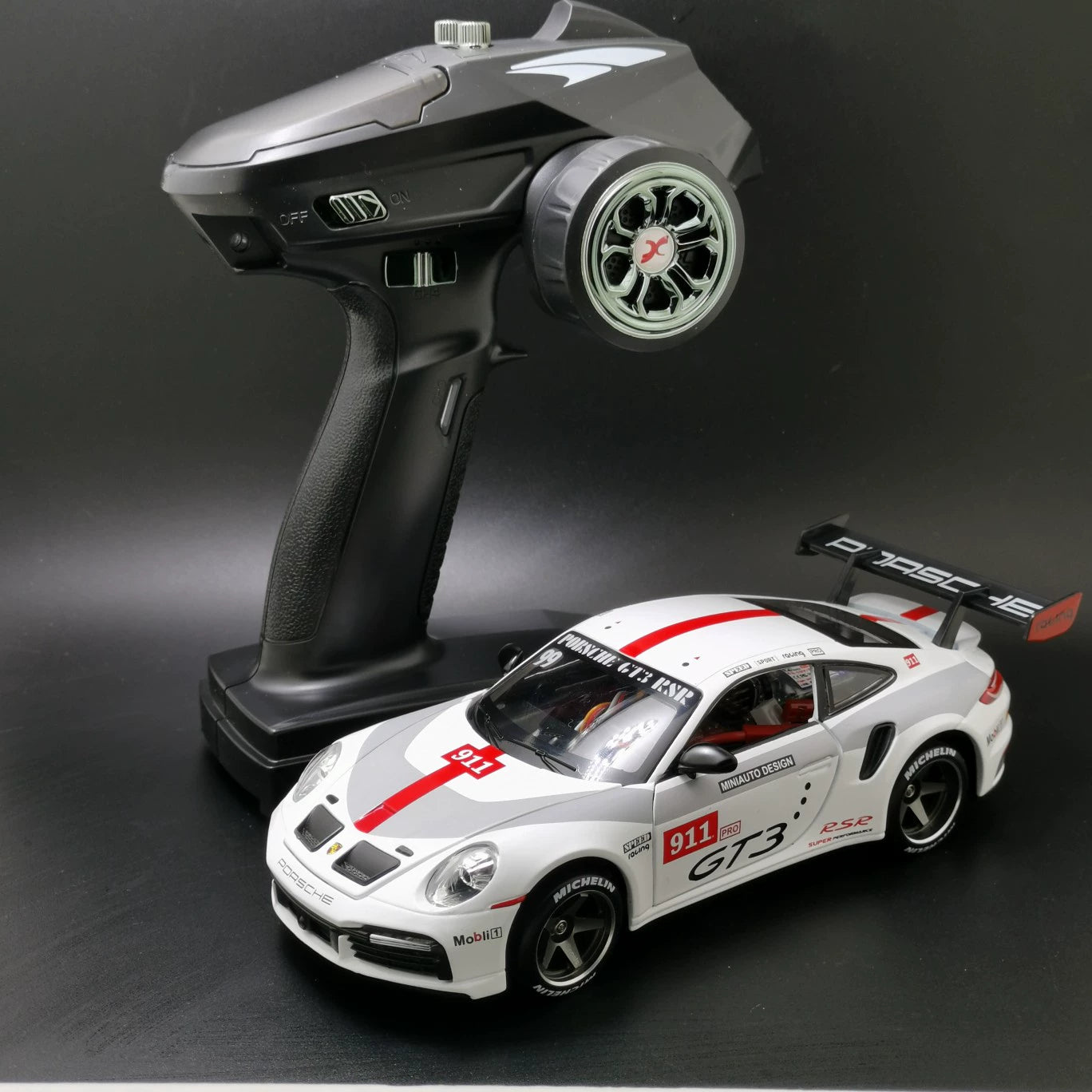 1/24 MINI D GTR Rwd Brushless Motor with Gyroscope Rc Drift Car RTR