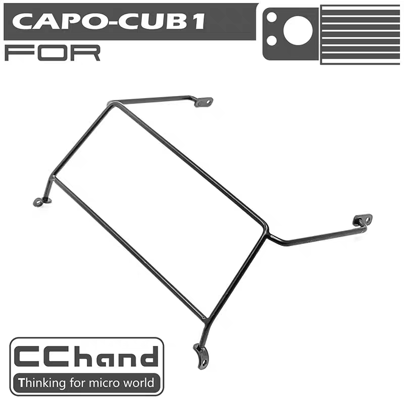 Capo Cub1 1/18 Rc Car Luggage Rack Bumper Metal OP Parts