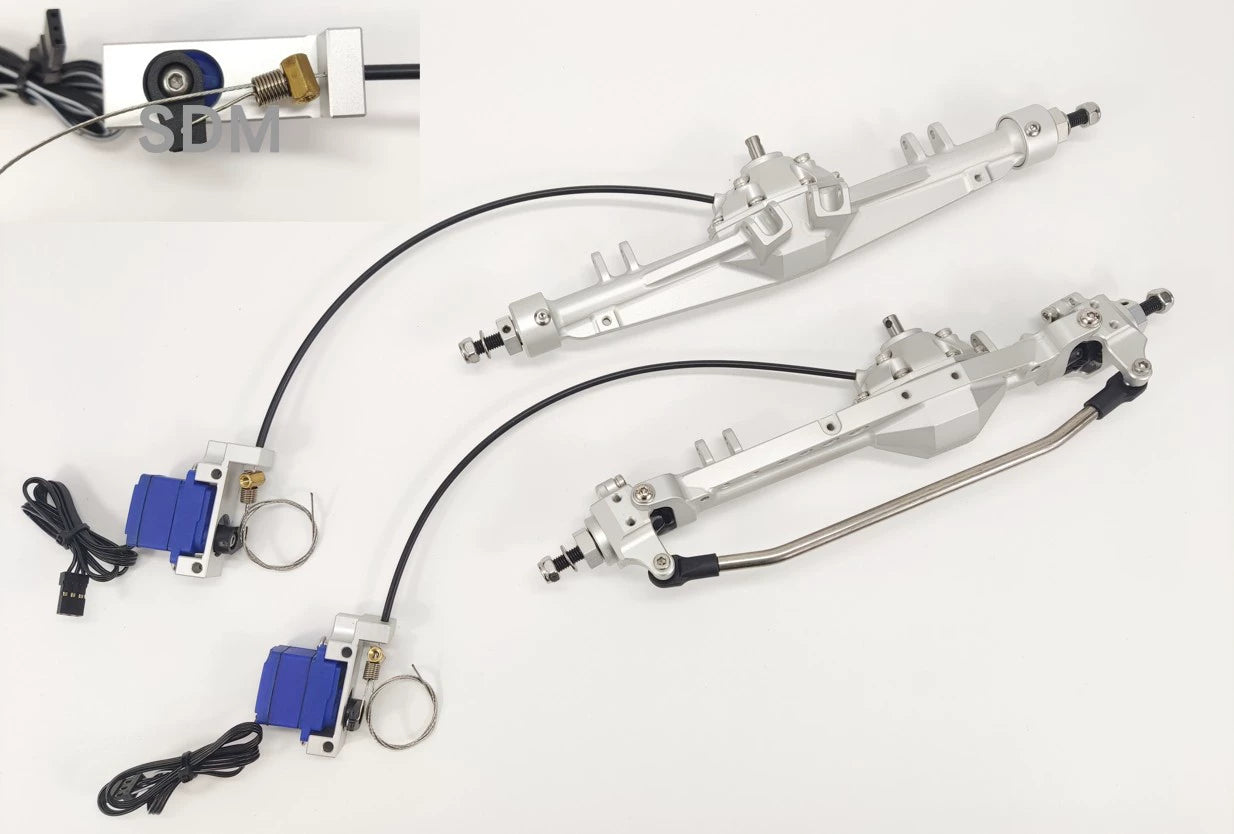 SDM 1/10 SCX10 TRX4 Rc Car Differential Lock Constant Speed Steering Axle DA04
