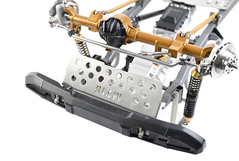 TWOLF 1/8 M715 Rc Car Chassis Front Bottom Metal Guard