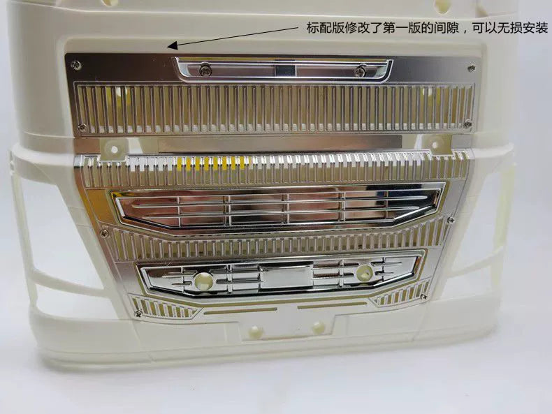 Kaya 1/14 Tamiya Volvo 56360 FH16 750 Rc Tractor Metal Intake Hood K2004