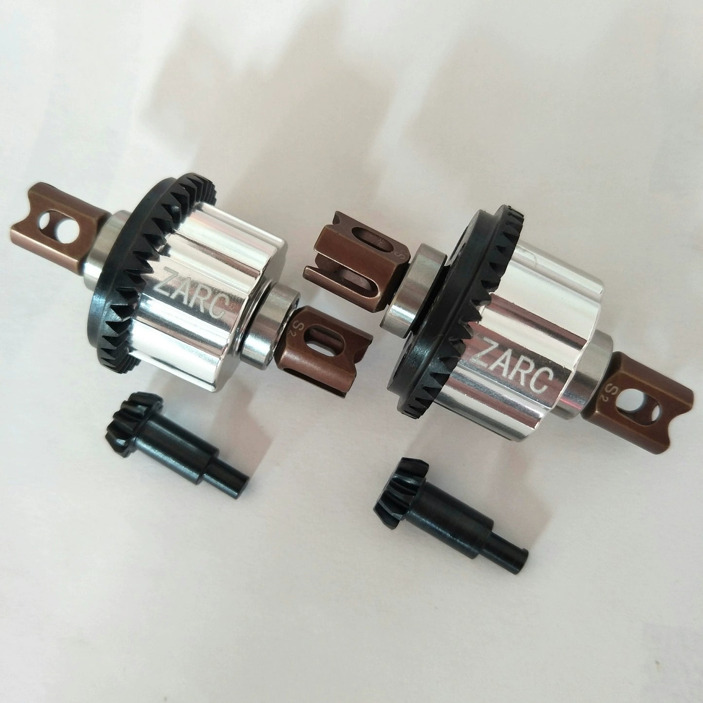 KM Traction Hobby E8087 Front and Rear Differential Assembly with Cup