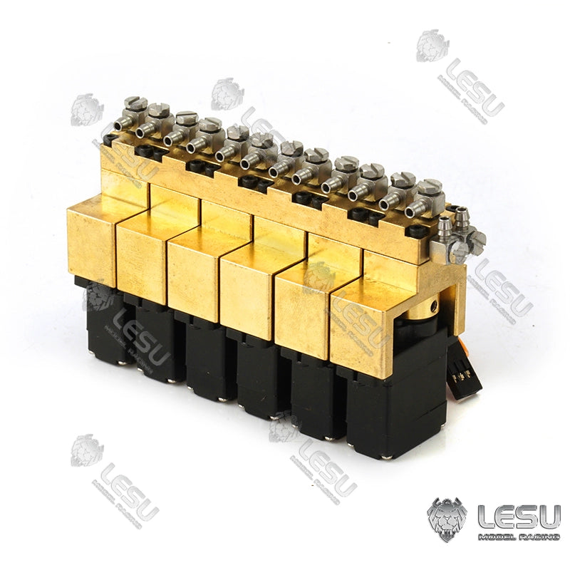 LESU 1/14 Rc Hydraulic Engineering Vehicle Hydraulic Reversing Valve 7ch Y-1537