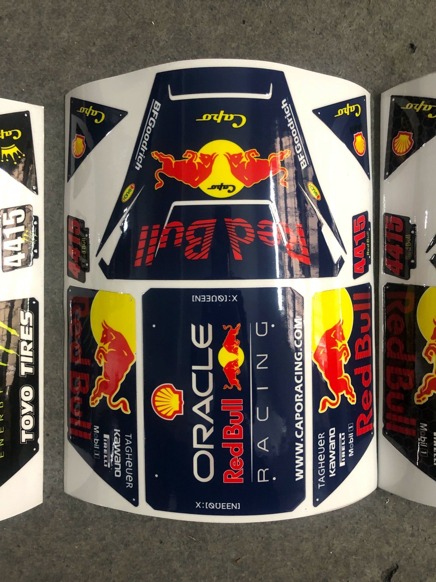 CAPO QUEEN CD1582X 1/8 Remote Control Climbing Car Body Sticker