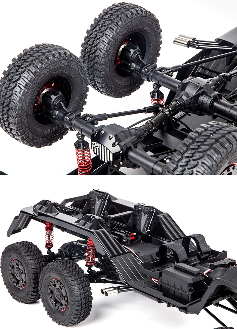 KM TRACTION HOBBY 1/8 BG630 6x6 G63 Km6 Rc Car RTR