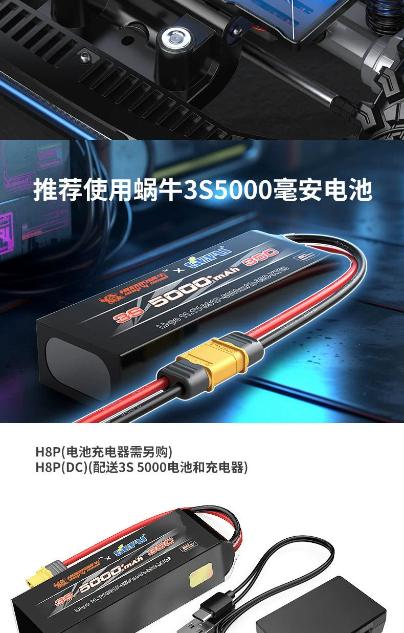 MJX HYPER 1/8 H8P 4WD RC CAR RTR