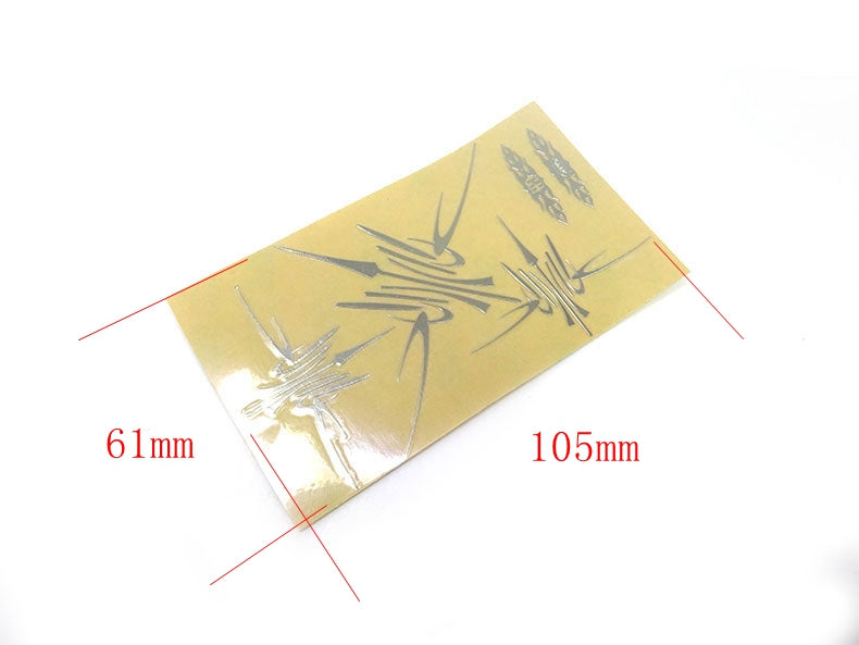 1/14 tamiya king hauler rc tractor metal sticker