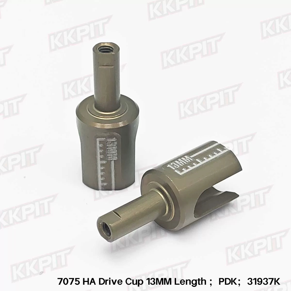 KKPIT PDK 1/10 RC DRIFT CAR Aluminum Alloy Drive Cup 13MM Length 31937K