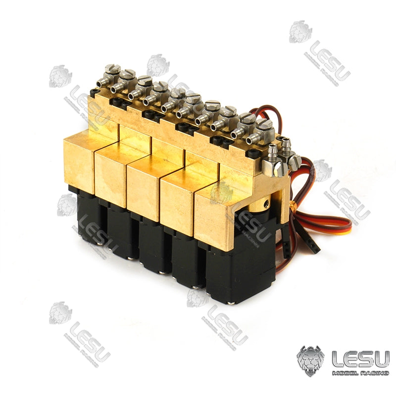 LESU 1/14 Rc Hydraulic Engineering Vehicle Hydraulic Reversing Valve 7ch Y-1537