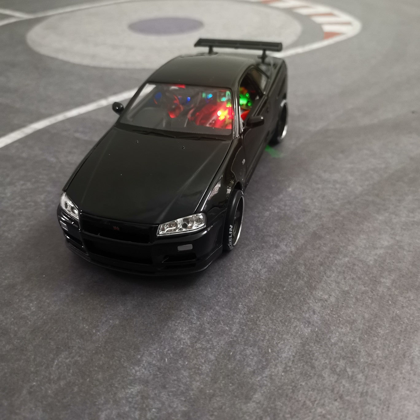 1/24 MINI D GTR Rwd Brushless Motor with Gyroscope Rc Drift Car RTR