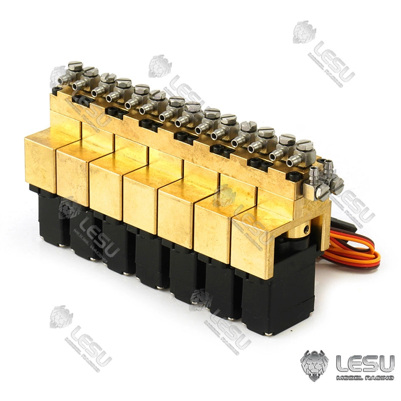 LESU 1/14 Rc Hydraulic Engineering Vehicle Hydraulic Reversing Valve 7ch Y-1537