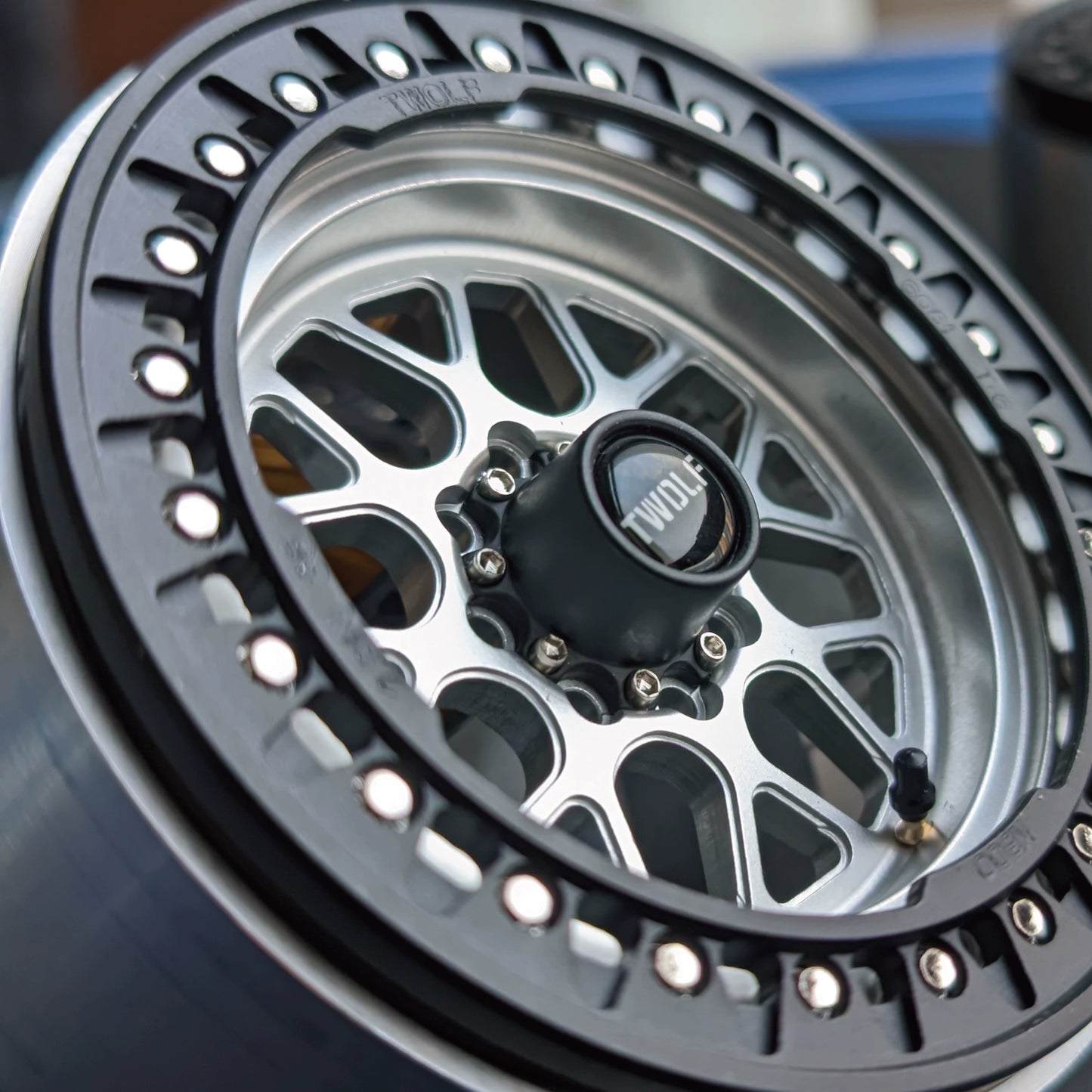 TWOLF M715 1/8 Rc Car 2.8 Inch Metal Wheels 4pcs