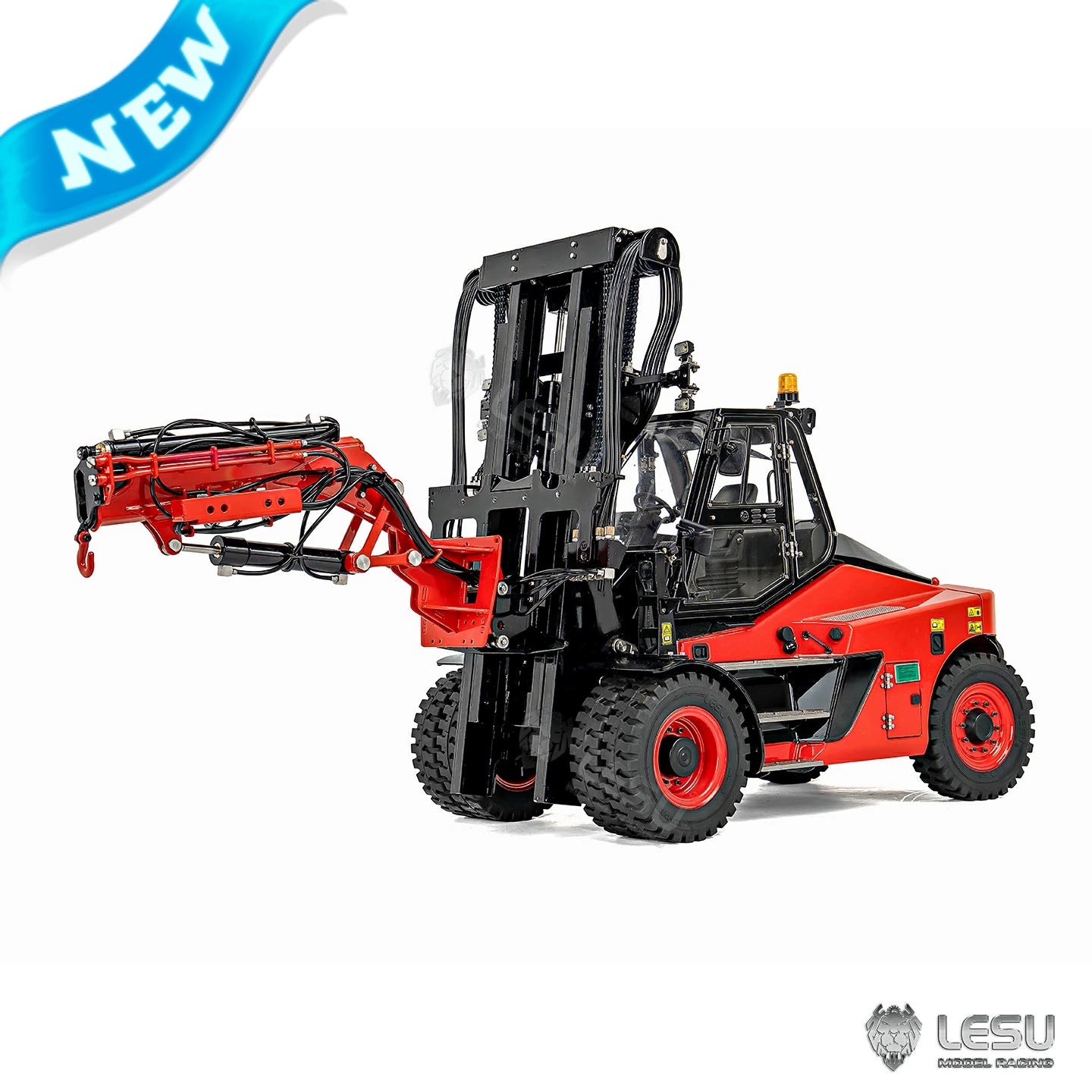 LESU 1/14 RC Engineering Hydraulic Forklift Metal Boom AT-C0060 AT-C0048 Op Parts