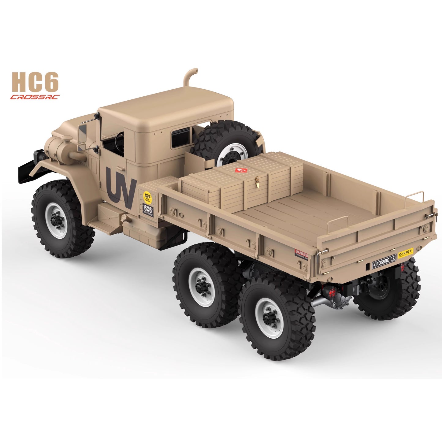 CROSSRC HC6 US M35 RC Climbing Truck RTR