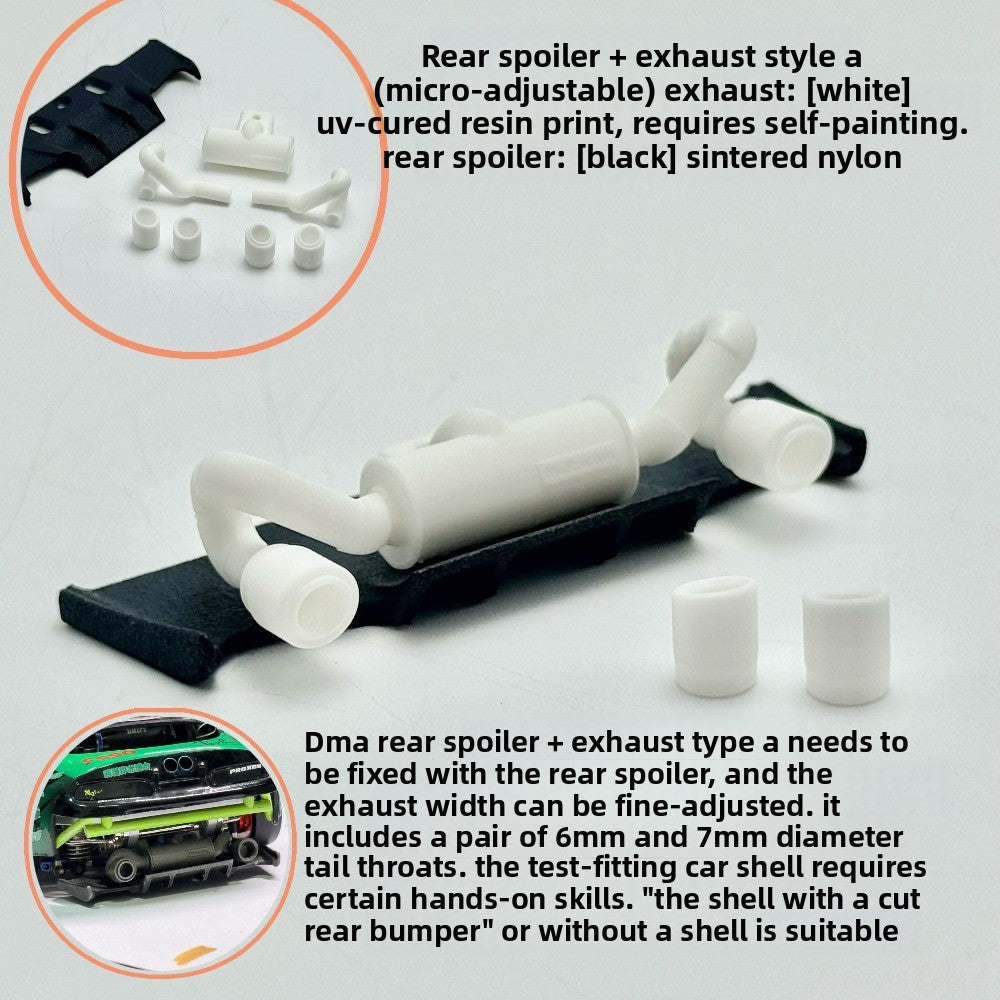 MUSHU MA RACING DMA 1/24 RC DRIFT CAR OP 3D Printing Collection