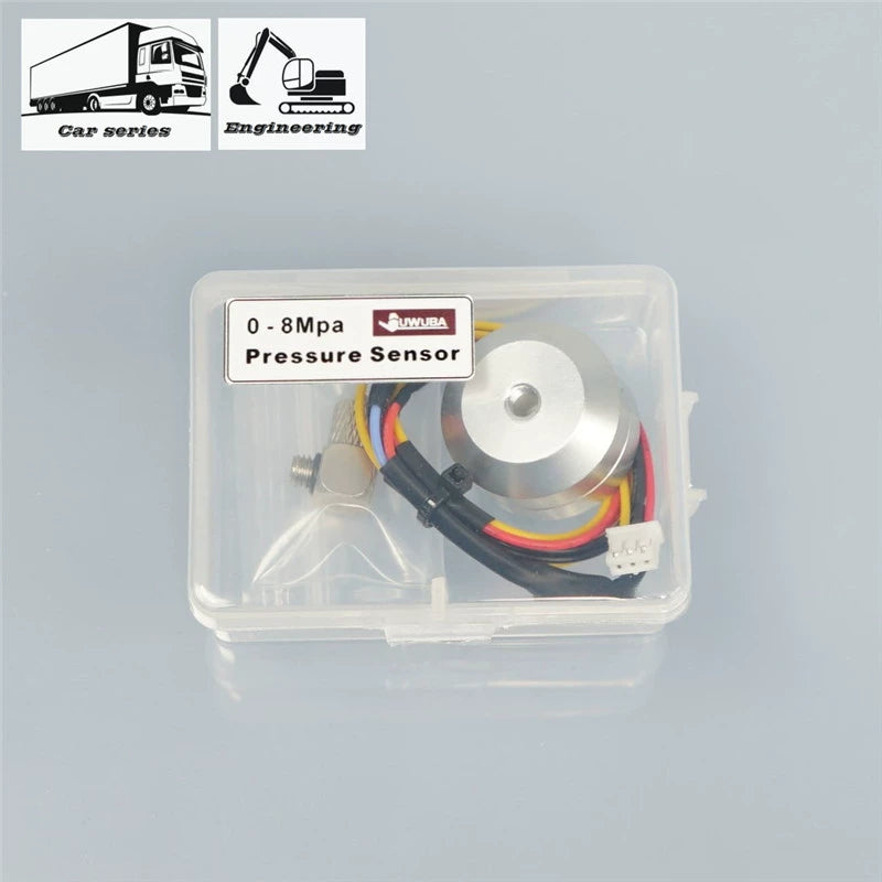 1/14 Tamiya Tractor Hydraulic Excavator LCD Interior Screen Voltmeter Thermometer Pressure Gauge