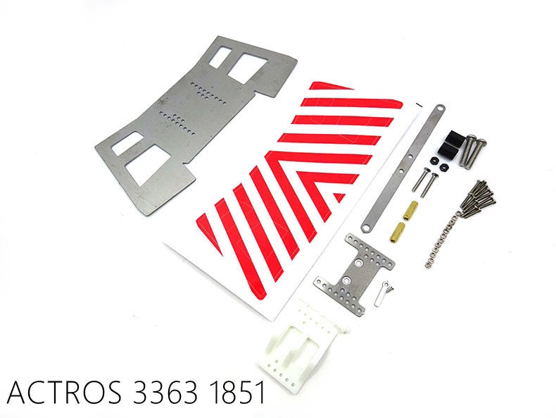 1/14 Tamiya ACTROS 1851 3363 AROCS 3348 Rc Tractor Front Bumper Tow Hook