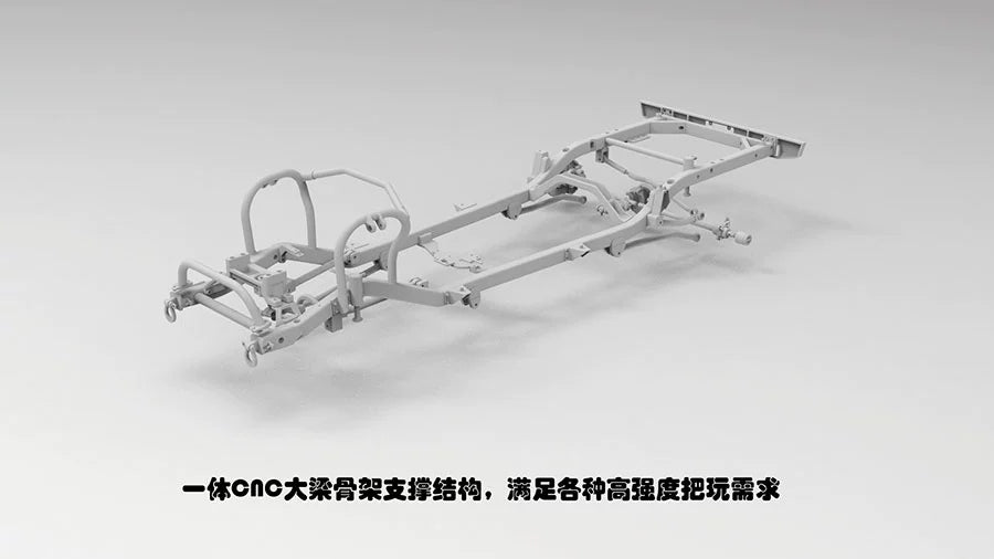 TWOLF 1/8 M715 Rc Metal Pickup KIT