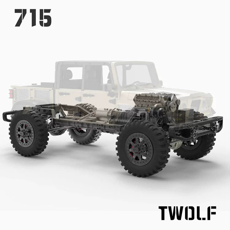 TWOLF 715 1/10 Rc Pickup KIT