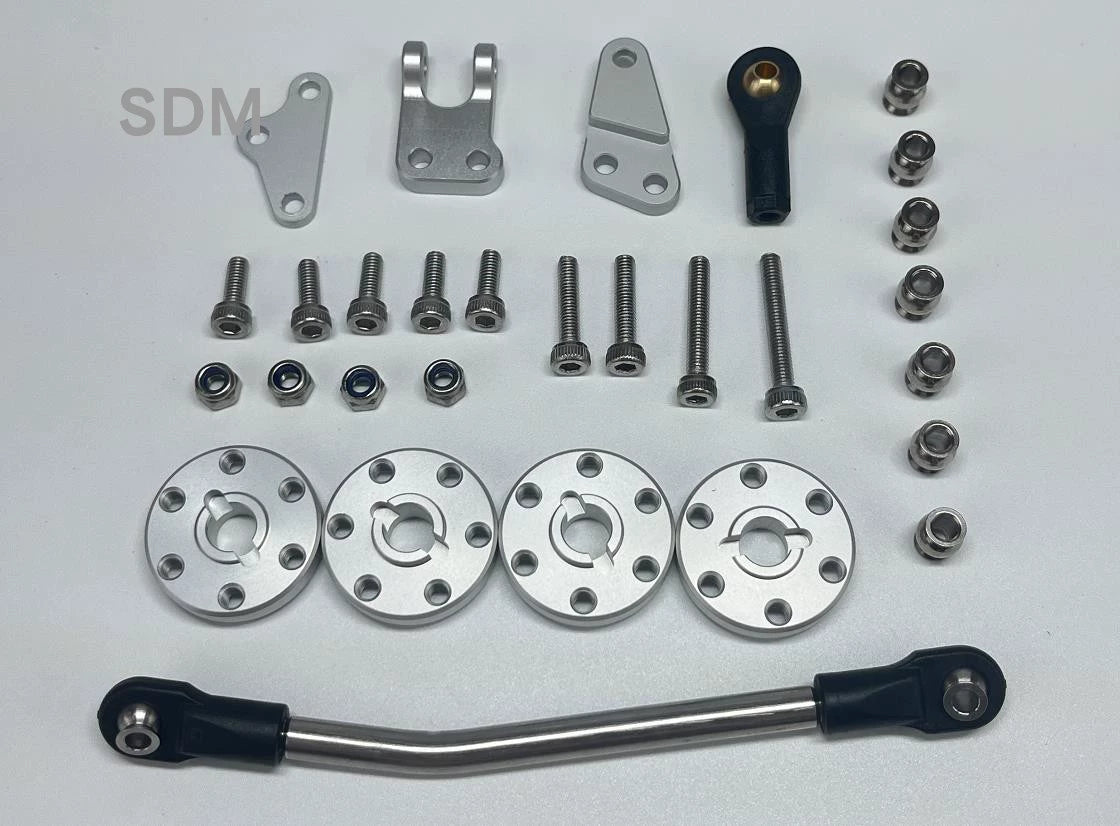 SDM 1/10 SCX10 TRX4 Rc Car Differential Lock Constant Speed Steering Axle DA04