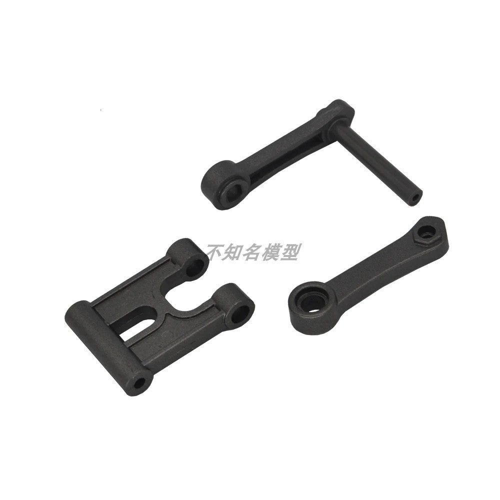 HUINA 1/14 1593 593 Rc Excavator Gearbox Gear Box Metal Push Rod Motor Parts