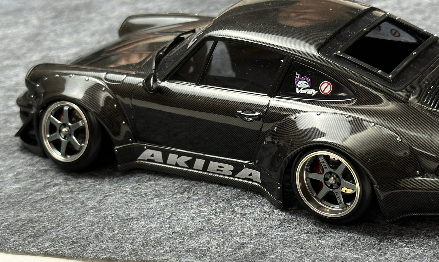 2PSC POM Print 20mm22mm Hellaflush Tires for 1/24 Rc Drift Car