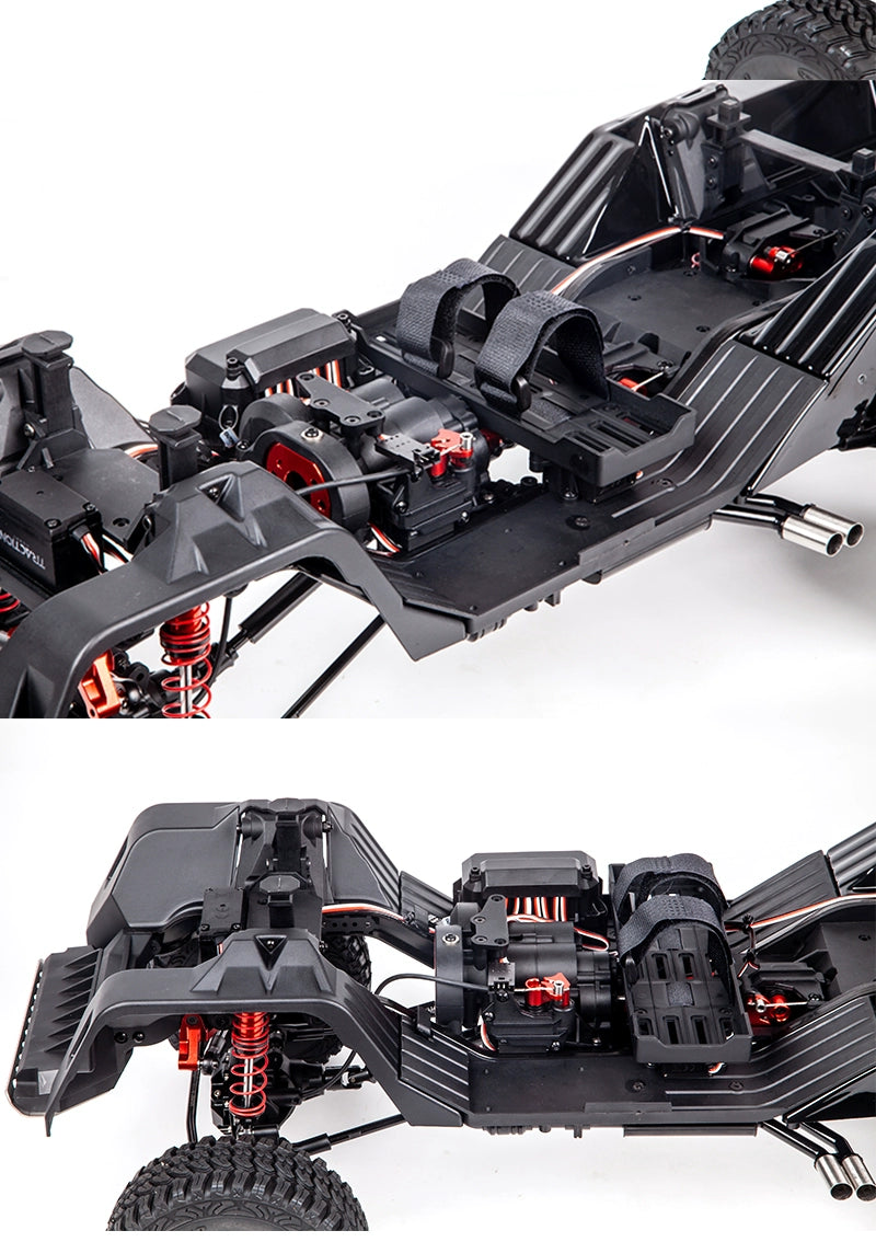 KM TRACTION HOBBY 1/8 BG630 6x6 G63 Km6 Rc Car RTR
