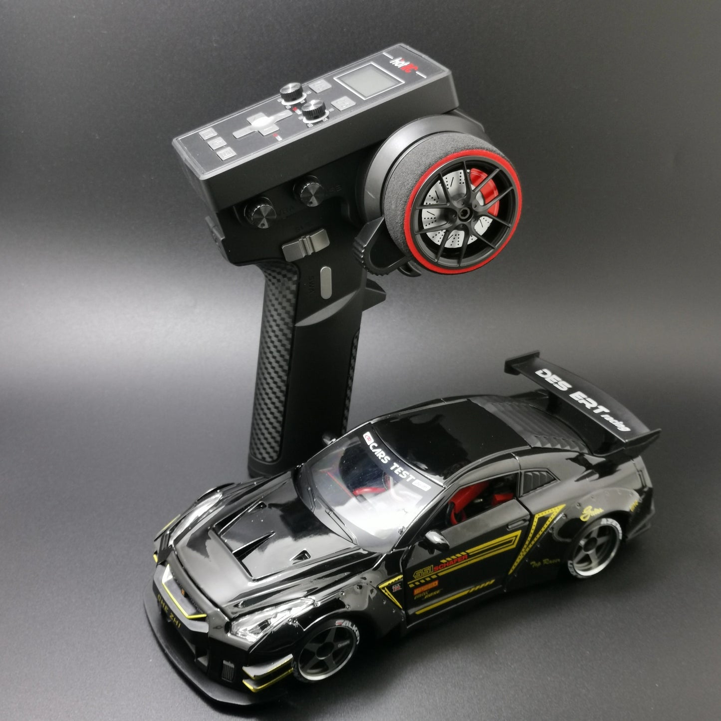 1/24 MINI D GTR Rwd Brushless Motor with Gyroscope Rc Drift Car RTR
