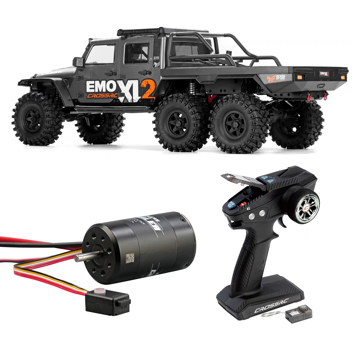 CROSSRC EMO XL2 Big Mustang 6x6 rc car RTR