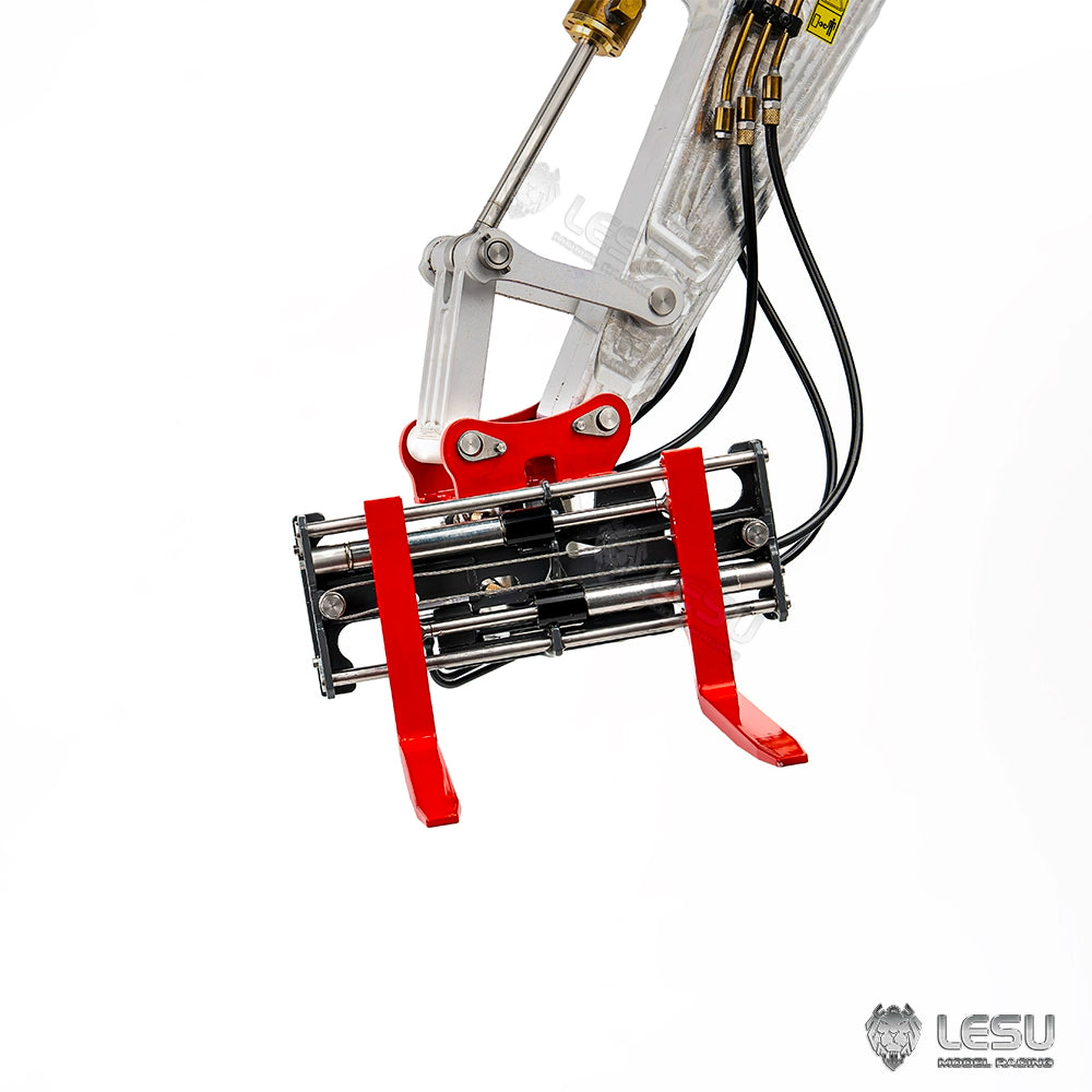 LESU 1/14 RC Engineering Hydraulic Excavator 270 Degree Rotary Fork AT-C0041