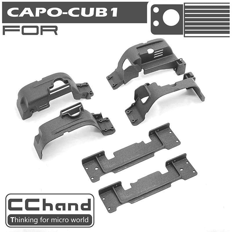Capo Cub1 1/18 Rc Car Luggage Rack Bumper Metal OP Parts