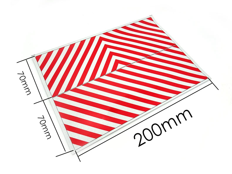 1/14 TAMIYA RC TRACTOR Reflective Warning Sticker