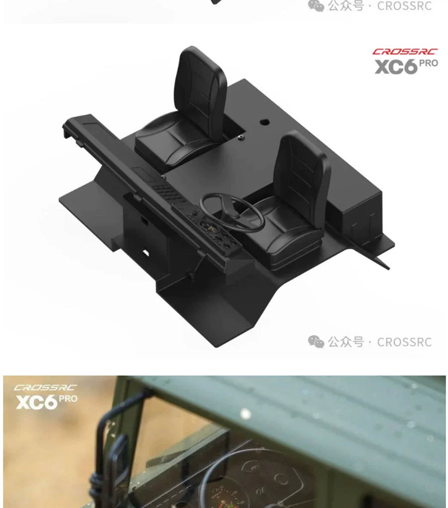 CROSSRC XC6 Pro 6X6 Rc Car RTR