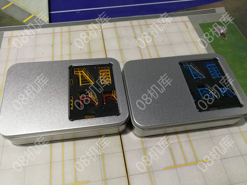 1/200 Airliner Model Scene Alloy Repair Rack 10pcs Set