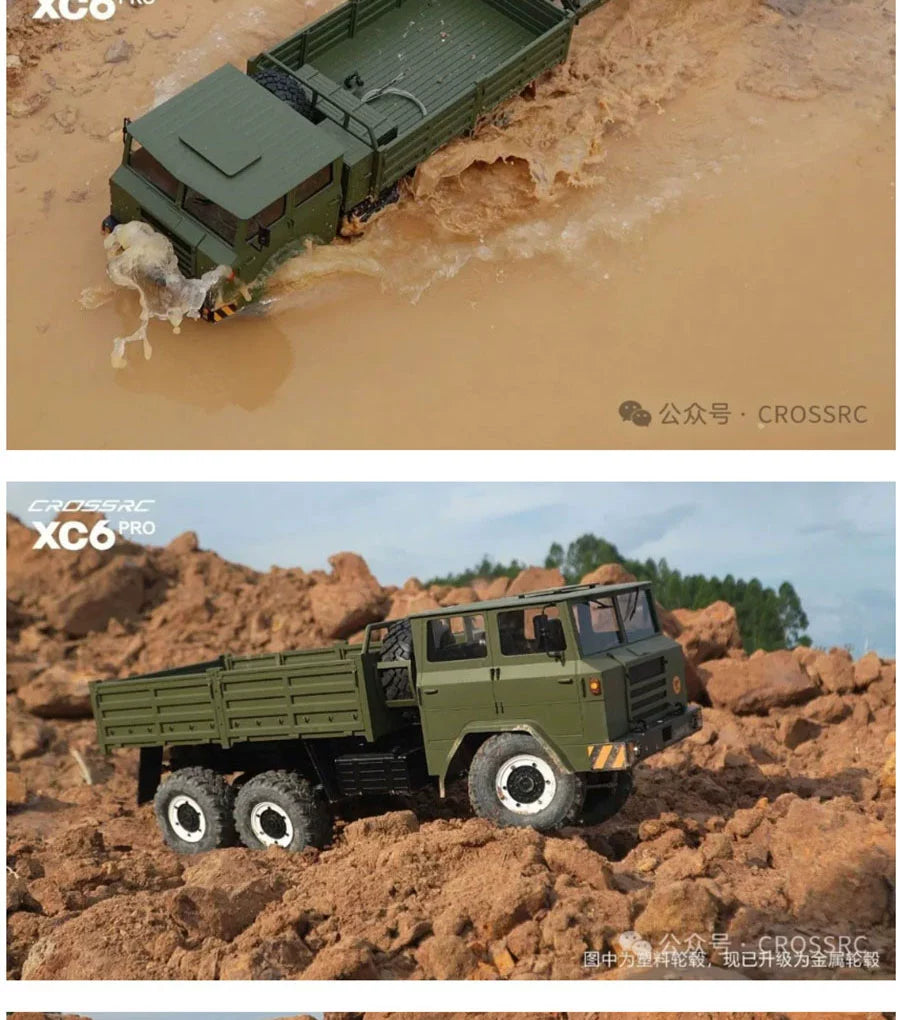 CROSSRC XC6 Pro 6X6 Rc Car RTR