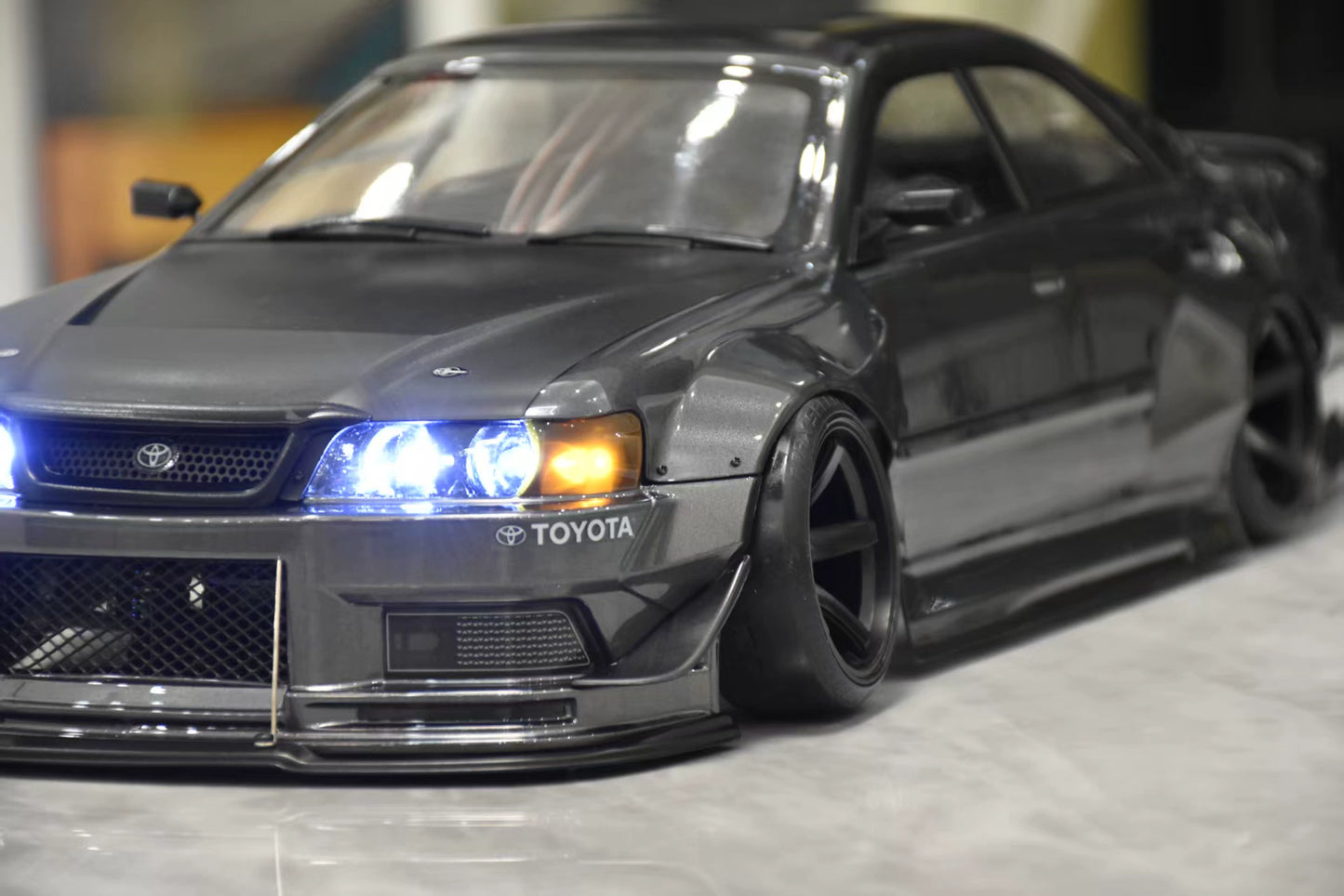 88Drift Kazama Jzx100 Chaser 1/10 Rc Drift Car Transparent Car Shell with Cover Paper