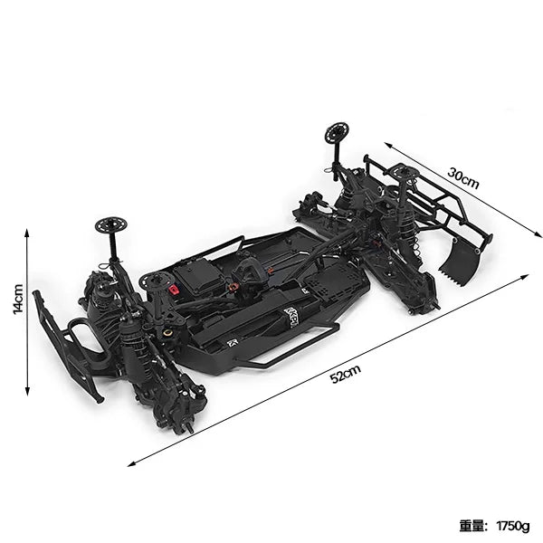 KKPIT-KONE SP ULTRA 1/10 RC CAR Frame KIT 330mm Wheelbase