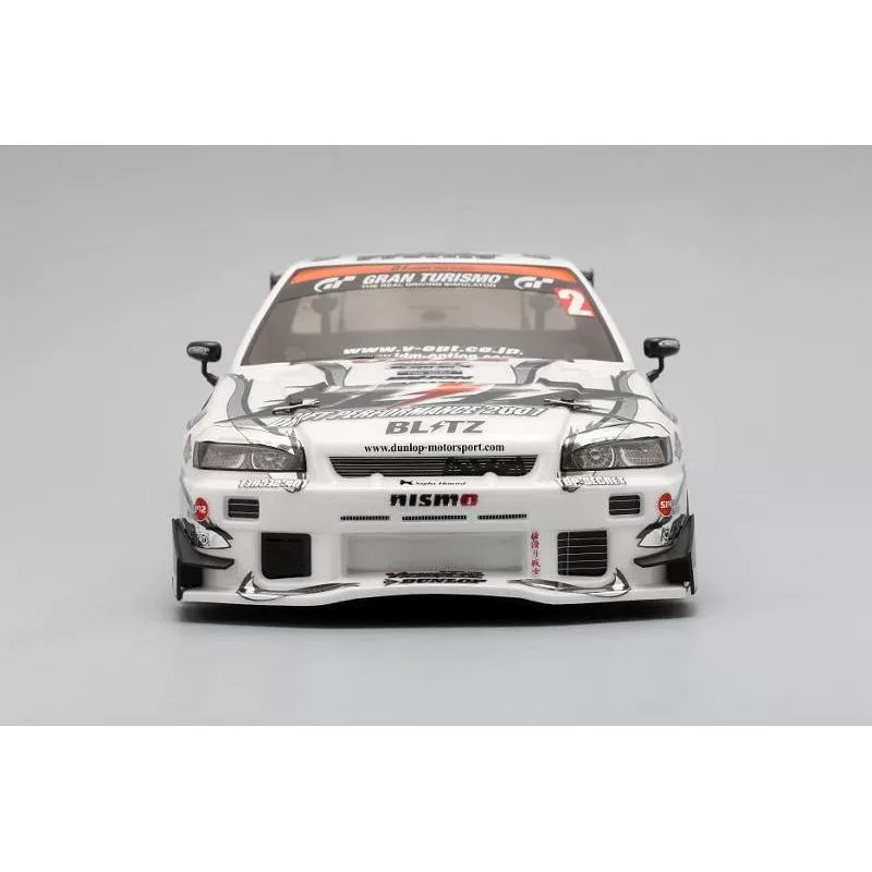 1/10 GTR ER34 BLITZ RC DRIFT CAR Sticker SC1986