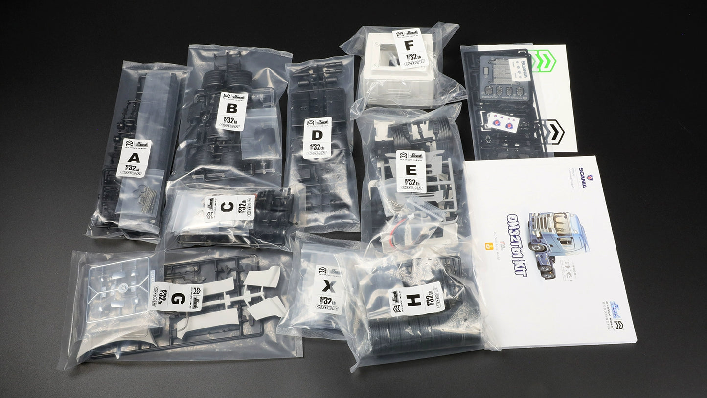 Orlandoo Hunter 1/32 SCANIA R650 Rc Tractor OH32T01 KIT