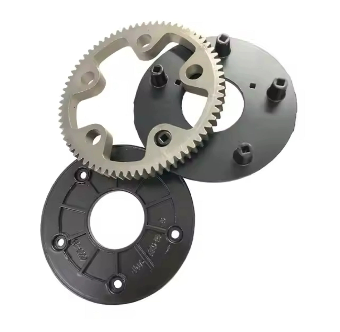HUINA 1580 580 1/14 Rc Excavator Gearbox Gear Box Metal Push Rod