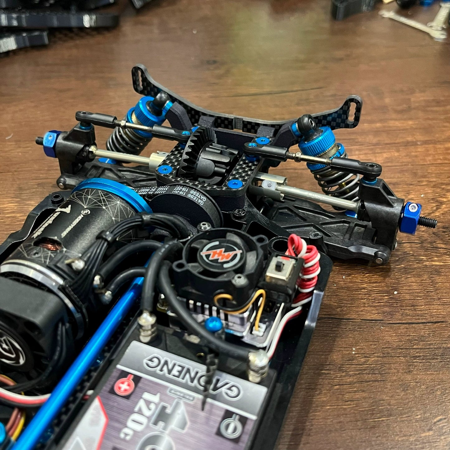 Tamiya Tt02 1/10 Rc Car Modification Open Gearbox Kit