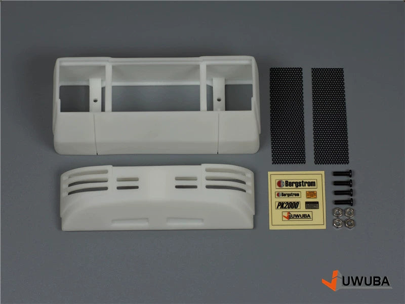 1/14 Tamiya Rc Tractor Container Refrigerator Plastic Model