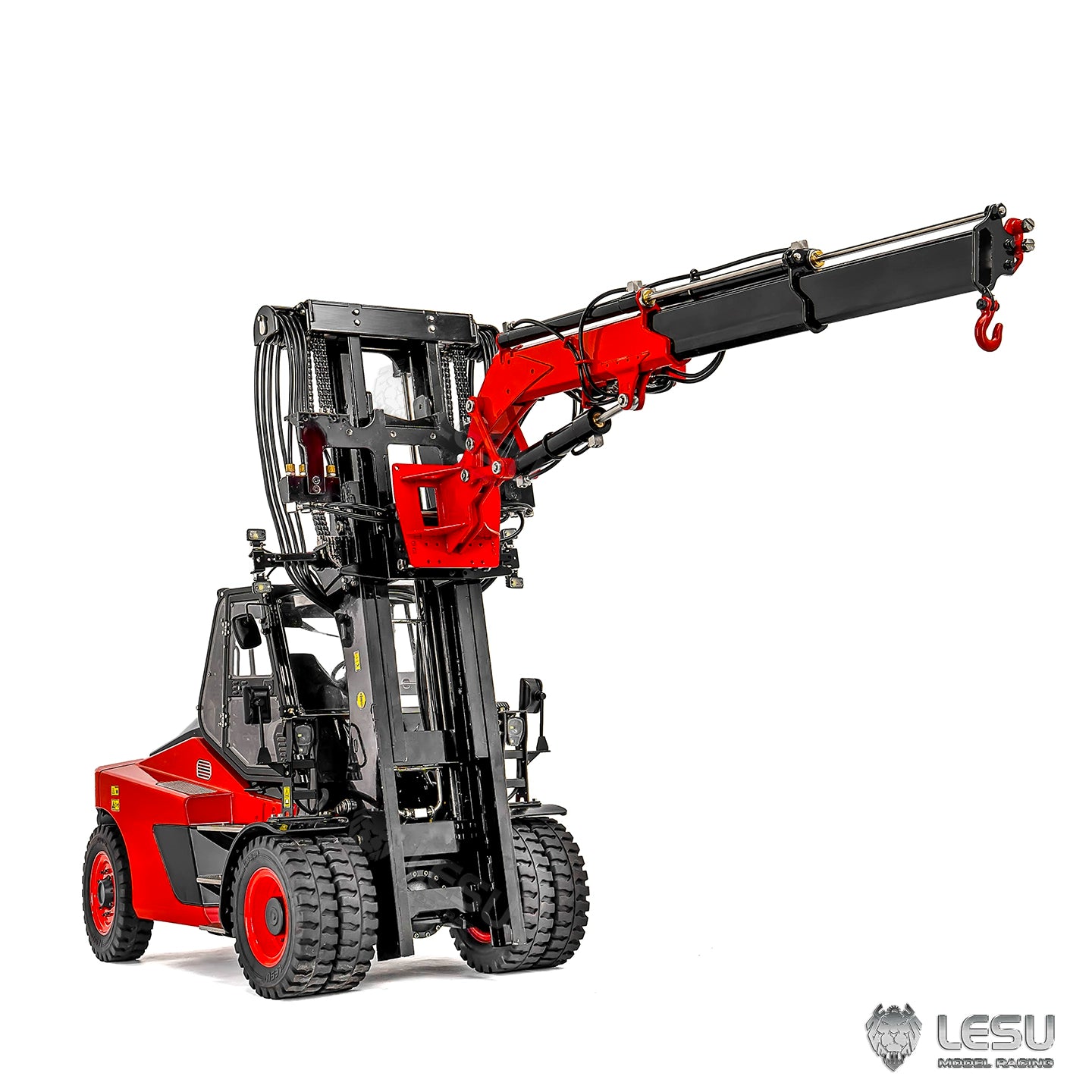 LESU 1/14 RC Engineering Hydraulic Forklift Metal Boom AT-C0060 AT-C0048 Op Parts