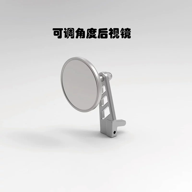 TWOLF M715 1/8 Rc Pickup, Metal Adjustable Rearview Mirror 1pair